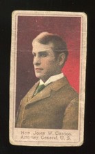 1901 T175 Heroes of the Spanish War #27 Hon. John W. Griggs
