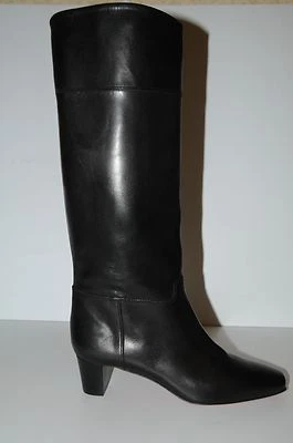 $1695 Nuevas botas hasta la rodilla Christian Louboutin CAVALIERE 45 de cuero negro 40,5. Foto 1 de 4