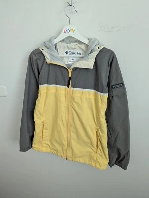 Columbia Jacket Womens Size M Yellow Polyester Waterproof Full Zip Adults - Image 1 of 4