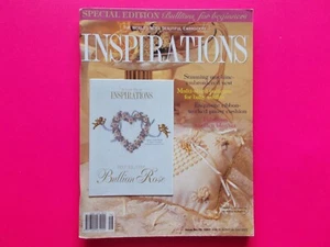 INSPIRATIONS MAGAZINE - ISSUE #16 - EMBROIDERY / AUSTRALIAN **PATTERNS ATTACHED - Picture 1 of 4
