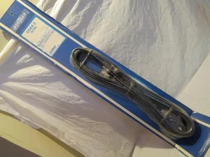 Hustler Coax-2 17' Dual Cable Co-phase harness 1-PL259 Connector 2-Pin Plugs - Zdjęcie 1 z 1