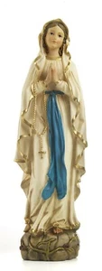 Statue Maria Madonna Lourdes aus Resin cm. 20 Religiöse Gegenstände von Paben - Bild 1 von 1