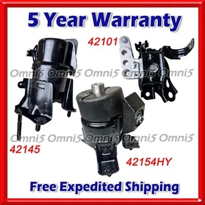 O153 Fits 2021-2023 Toyota Sienna 2.5L Motor Mount Set A42154HY A42101 A42145 - Picture 1 of 10