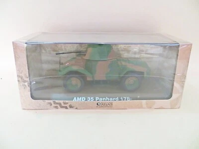 ATLAS EDITIONS 6690 008 'FRENCH WWII AMD 35 PANHARD 178 ARMOURED CAR' 1:43. MIB - Image 1 of 4