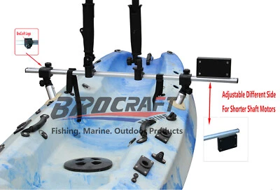 Brocraft Kayak Trolling Motor Universal Mount / Kayak Outboard Motor Bracket