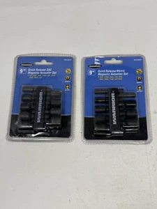WARRIOR Sae and Metric Quick Release Magnetic Nutsetter Set 9 Pc hand tools.. - Picture 1 of 3