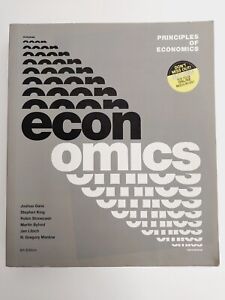 Economics: Principles of Economics Sixth (6th) Edition | Good Condition