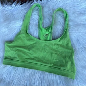 Champion Bright Green Racerback Unlined Sports Bra - Picture 1 of 2