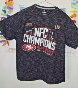 Fanatics San Francisco 49ers NFC Champions Miami Bound T-Shirt Adult Large - Picture 1 of 4