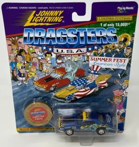 Johnny Lightning 1997 - Lights Out Liberty Plymouth Barracuda - Dragsters EE. UU. - Imagen 1 de 6