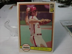 1982 Donruss Baseball  #42 - Steve Carlton - Philadelphia Phillies  82-176 - Picture 1 of 2