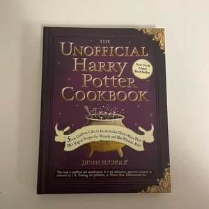 Unofficial Harry Potter Cookbook, Dinah Bucholz Hardcover EUC - Picture 1 of 7