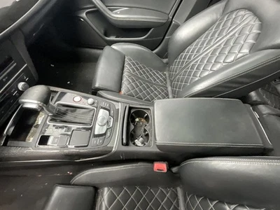 (LID ARMREST ONLY) Console Front Floor With Leather Fits 11-18 AUDI A6 2462642 Foto 1 de 4