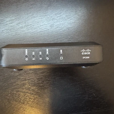 Módem por cable Cisco DPC3008 DOCSIS 3.0 (XFINITY...) + Router Linksys EA4500 Foto 1 de 3