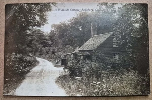 Salisbury,  CT.  A Wayside Cottage  - 1913 Photo Postcard,  RPPC - Picture 1 of 2
