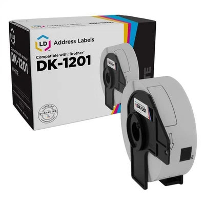 LD Compatible Brother DK-1201 Address Labels / 1.1 in x 3.5 in - Image 1 of 4