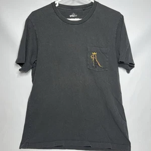 SPRZNY x Uniqlo Jean Michel Basquiat Rey Dinosaurio Camisa Bolsillo Grande - Imagen 1 de 15