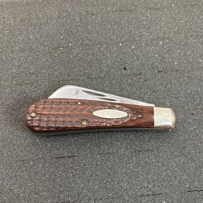 Fijador de telar vintage Case XX 6217 5 puntos 1975 escalas de madera - Excelente Foto 1 de 4