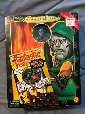 Figura de acción Doctor Doom Marvel Famous Cover Series 8" nueva en caja 1998 Toy Biz Foto 1 de 4