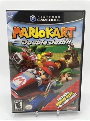 Mario Kart Double Dash!! Nintendo GameCube Complete CIB + Bonus Disc - Photo 1/4
