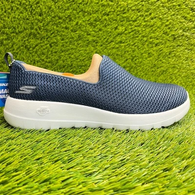 Zapatos deportivos sin cordones Skechers Go Walk Joy para mujer talla 9D azul blanco Foto 1 de 4