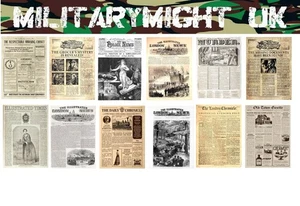 1 18 / 1 16 SCALE NEWSPAPERS VICTORIAN ERA DIORAMA - Picture 1 of 1