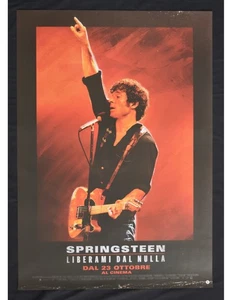 manifesto BRUCE SPRINGSTEEN LIBERAMI DAL NULLA  Deliver me From Nowhere W92 - Imagen 1 de 1