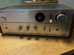 SONY TA-1630 Integrated Amplifier 1975 Phono Input Vintage - Picture 1 of 12