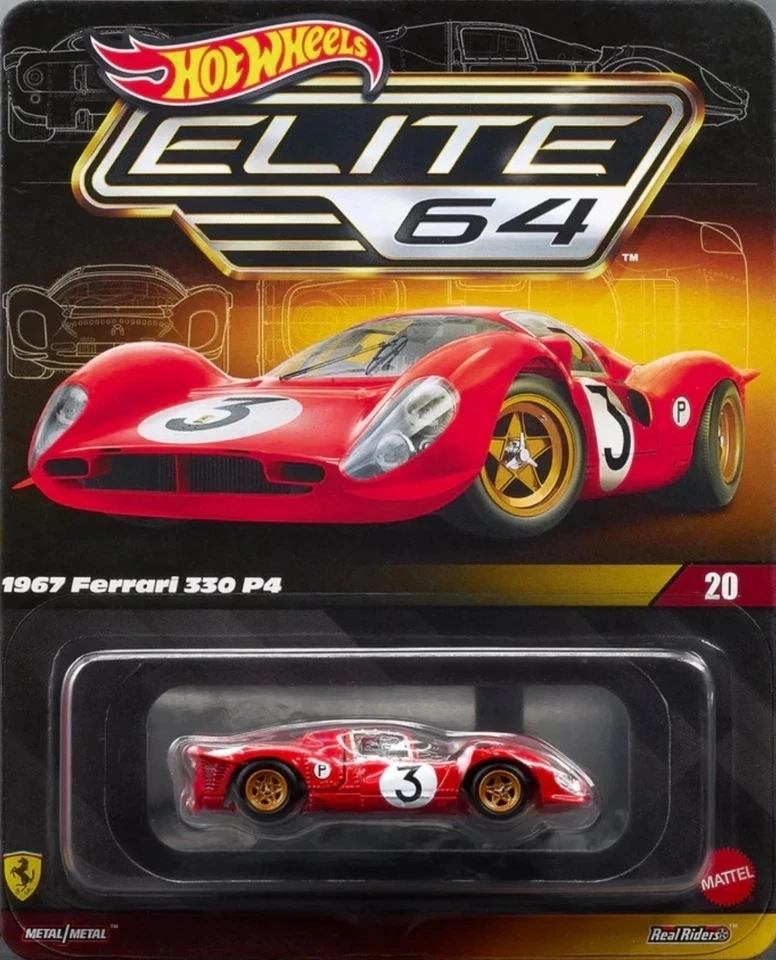 Ferrari 330 P4 1967 Hot Wheels Elite 64 2025 sellado envío gratuito  Foto 1 de 1