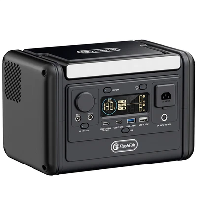 Generador de energía solar Flashfish T300 Lifepo4 230Wh 300W pico-600W para fuera de la red Foto 1 de 4