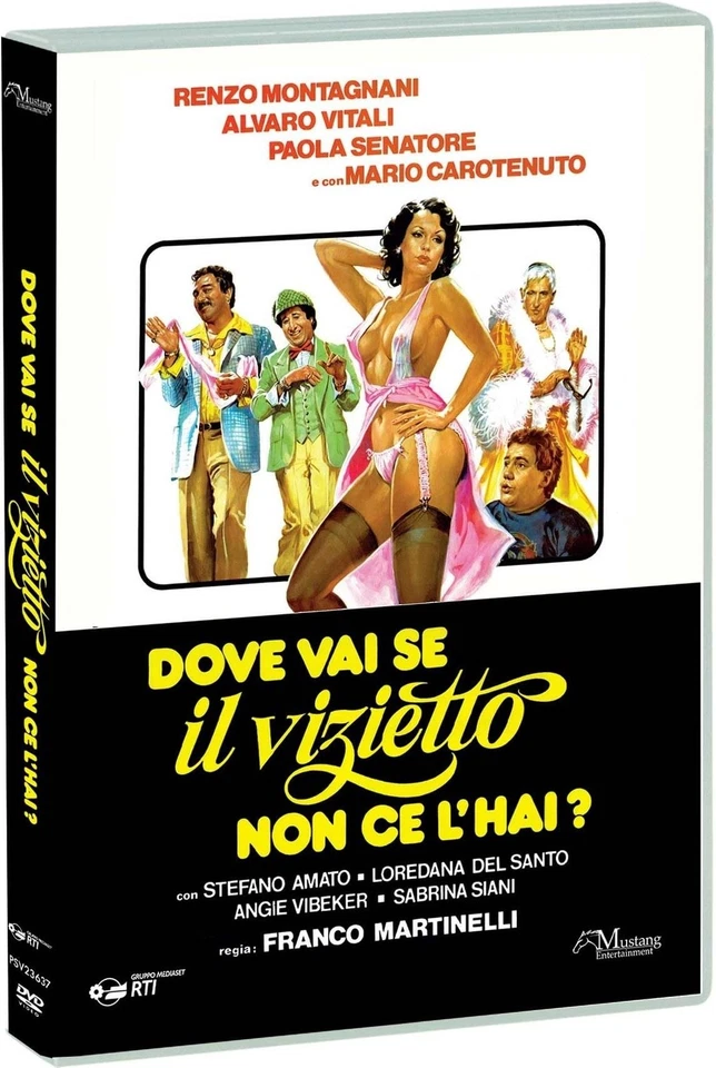MUSTANG ENTERTAINMENT Dvd Dove Vai Se Il Vizietto Non Ce L'hai?