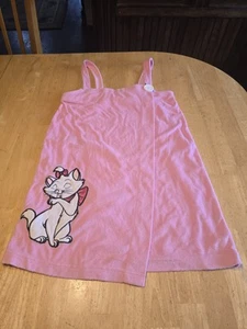 DISNEY Aristocats Marie Terry cloth swim suit cover up/towel - Picture 1 of 7