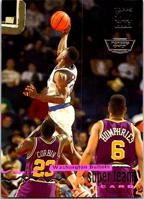 1993-94 Stadium Club #27 Washington Bullets Super Teams Members Only - Image 1 of 2