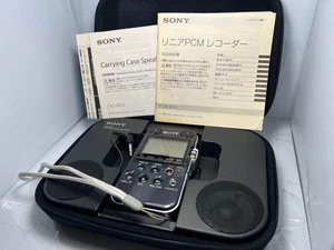 Sony PCM-M10 Portable Audio Linear PCM Recorder With Case As Is - Picture 1 of 13