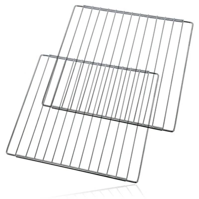 SPARES2GO 2 x UNIVERSAL Adjustable Extendable FRIDGE FREEZER SHELF Shelves 345 - 565mm