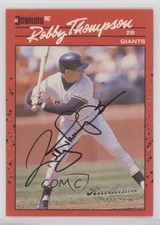2003 Donruss Recollection Collection /65 Robby Thompson (1990 Donruss) #140 Auto