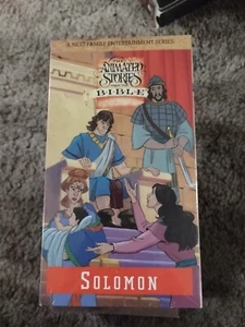 Animated Stories From The Bible Solomon VHS NEW SEALED VTG - Picture 1 of 2