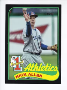 Topps Update Series 2020 #P-13 NICK ALLEN Inserto Prospects /299 NERO PARALLELO - Foto 1 di 3