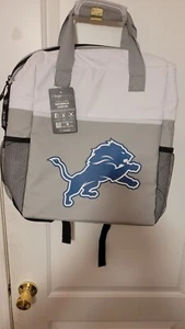 Detroit Lions backpack cooler officially license 30 can NEW APPROX 16X16 - Picture 1 of 11