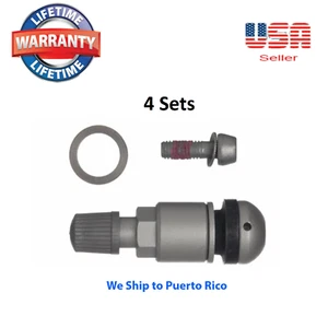 4 Service Kits of TPMS Valve Stem Tire Pressure Monitoring System Fits: BMW & - Picture 1 of 7