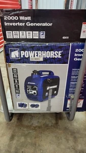 Powerhorse Portable Inverter Generator 2000, Surge Watts 1600 Rated W (Brand New - Picture 1 of 7