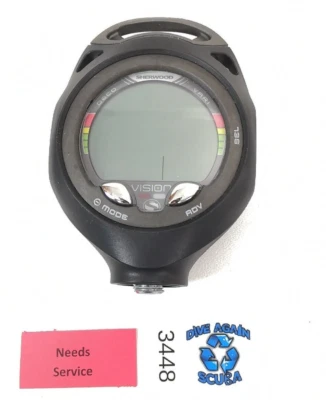 Sherwood Vision Taucher Luft Integriert Computer Luft & Nitrox As-Is #3448 - Bild 1 von 4