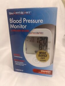 SmartHeart Auto Blood Pressure Monitor with Intelligent Inflation.          /394
