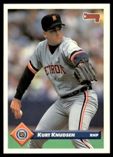 1993 Donruss #145 Kurt Knudsen Detroit Tigers
