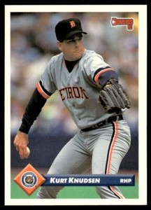 1993 Donruss #145 Kurt Knudsen Detroit Tigers