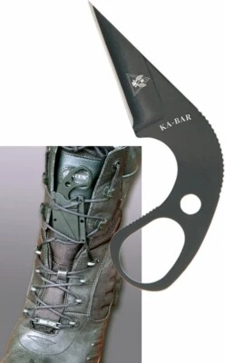 KABAR 1478-BP TDI Last Ditch Personal Back-Up, EDC, Concealed, Boot Knife 1478BP - Image 1 of 2