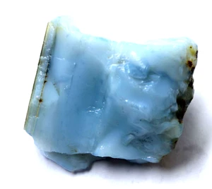 Opale blu naturale australiano NON TRATTATO 170,50 ct grezzo certificato terra mente ruvida - Foto 1 di 7