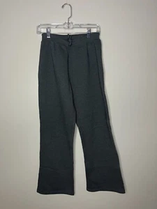 Russell Athletic Black Straight Leg Drawstring Sweat Pants Women's Size Medium - Picture 1 of 7