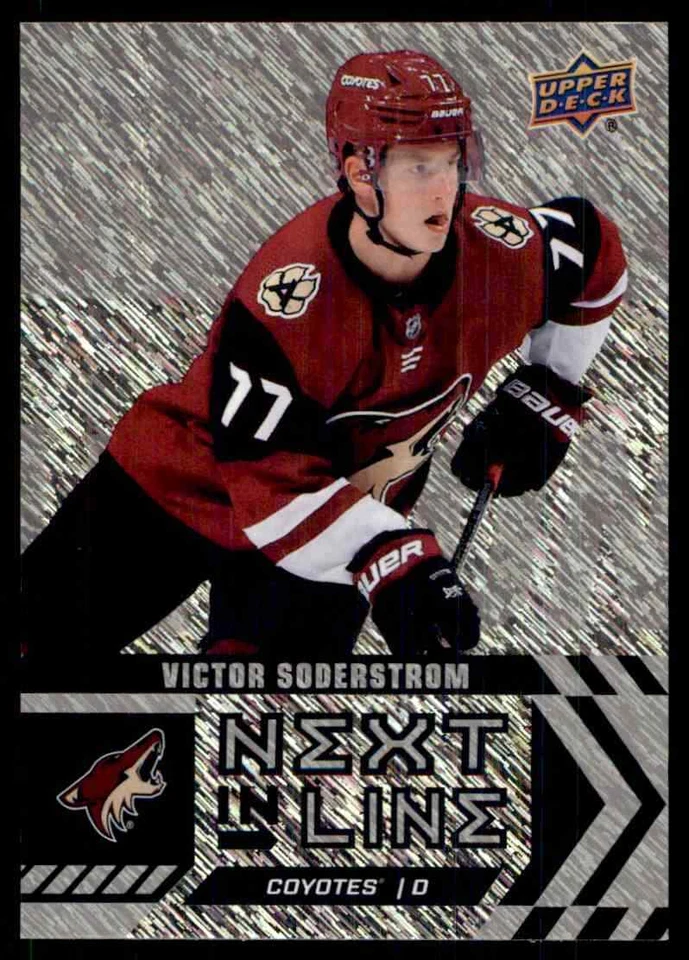 2020-21 Upper Deck Overtime Next In Line Victor Soderstrom #NL3 - Image 1 of 2