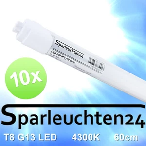 10 Stück LED Röhre statt Neonröhre für Rasterdecke 60 CM T8 G13 4300K - Bild 1 von 9